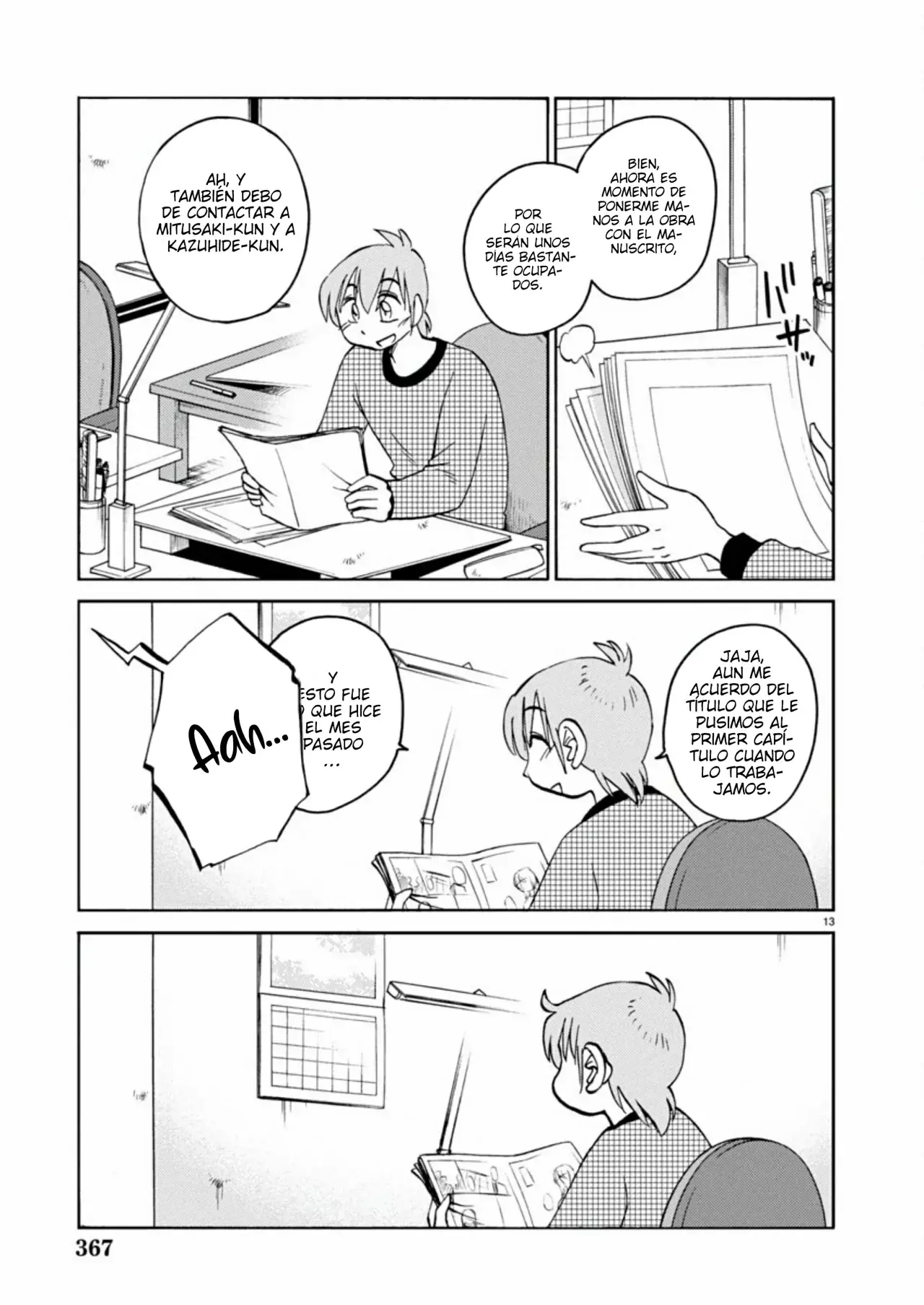 Rakujitsu No Pathos capítulo 119, página 15