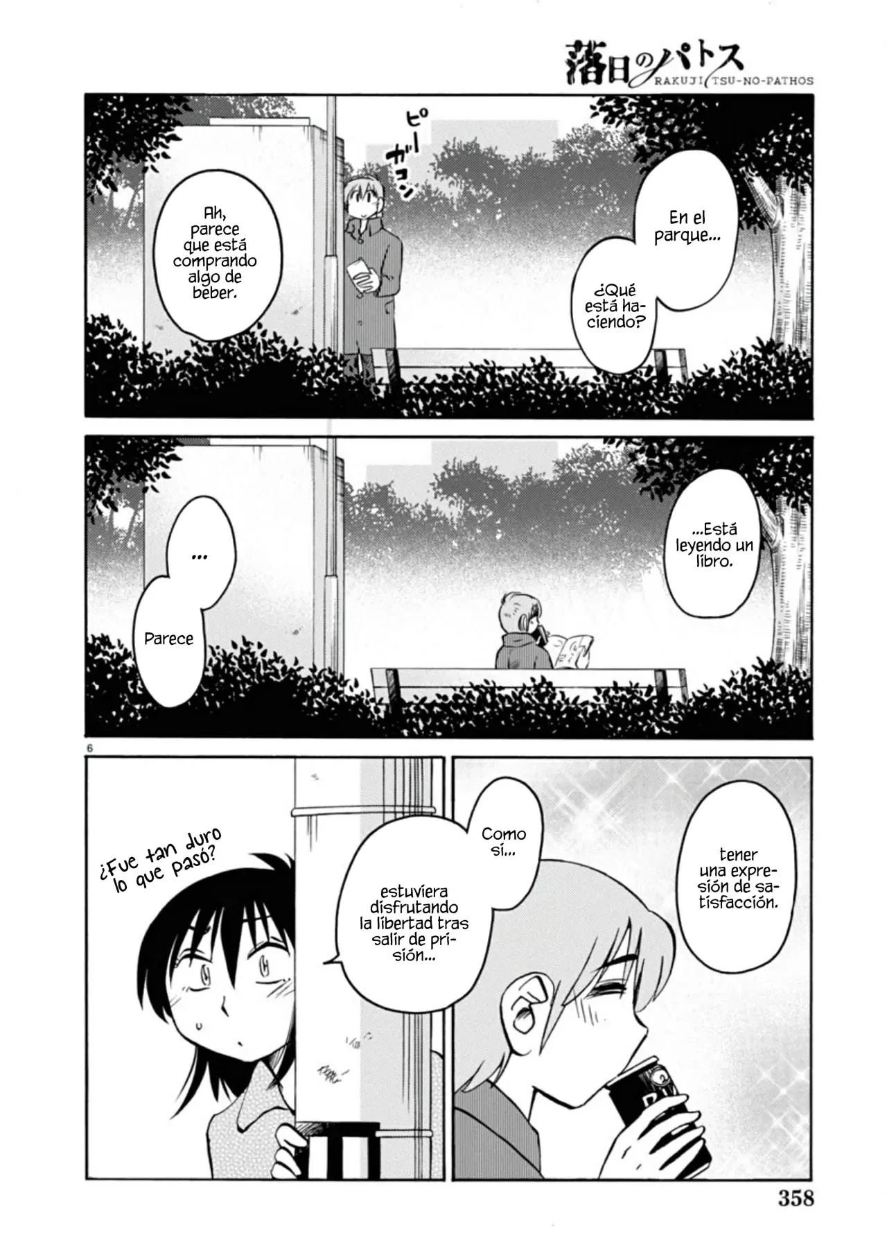 Rakujitsu No Pathos capítulo 120, página 8