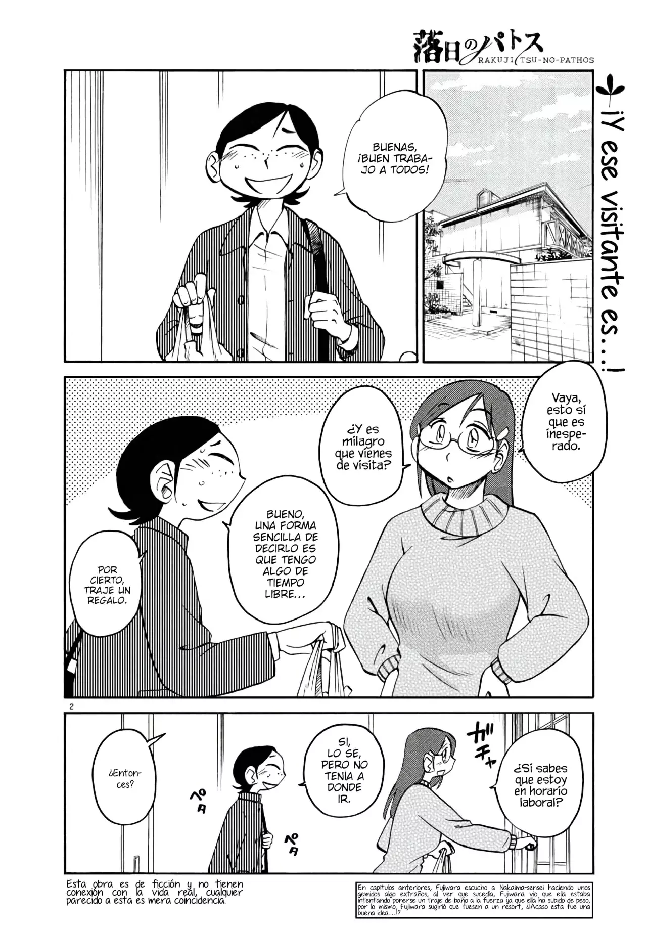 Rakujitsu No Pathos capítulo 122, página 4