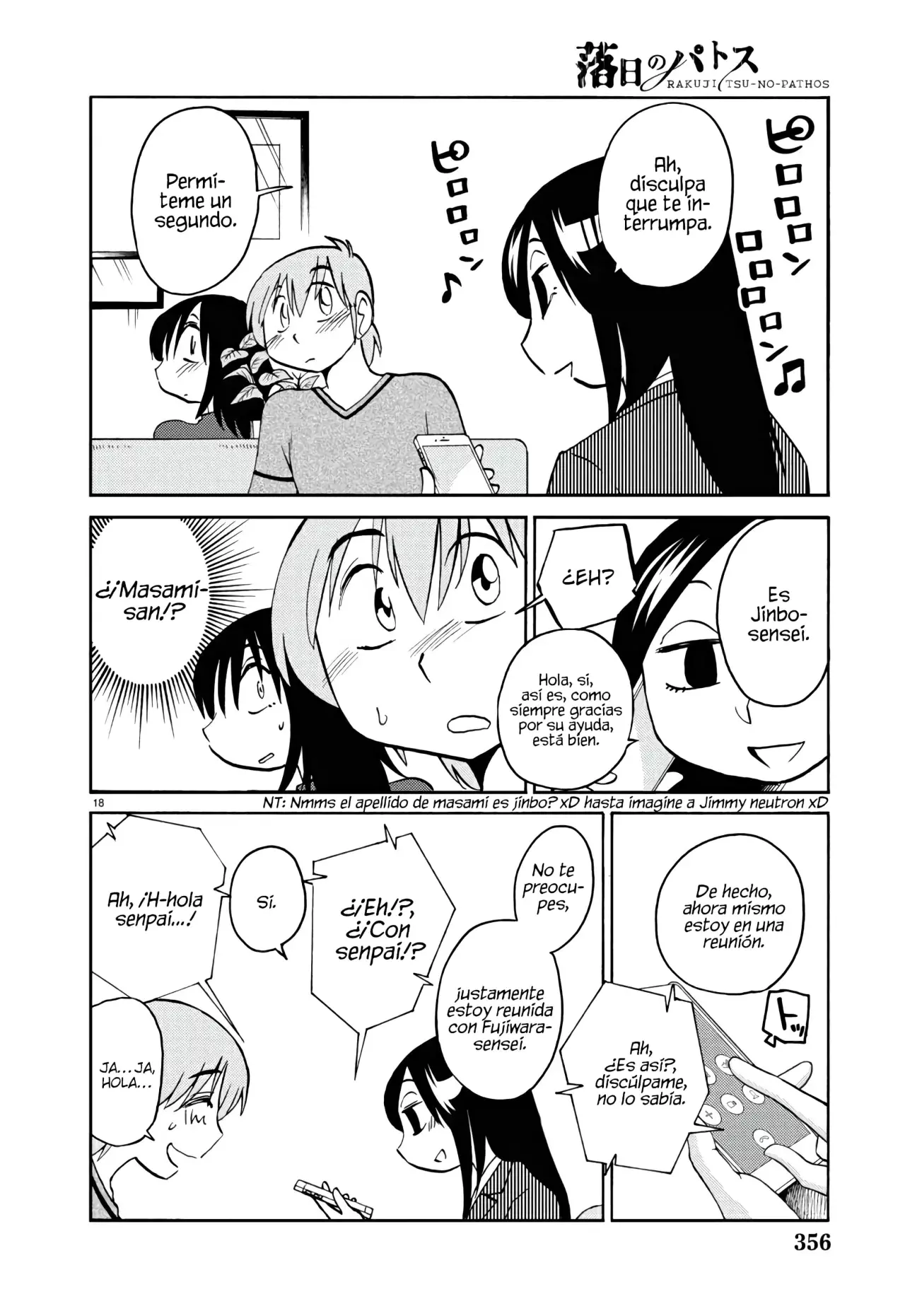 Rakujitsu No Pathos capítulo 123, página 20