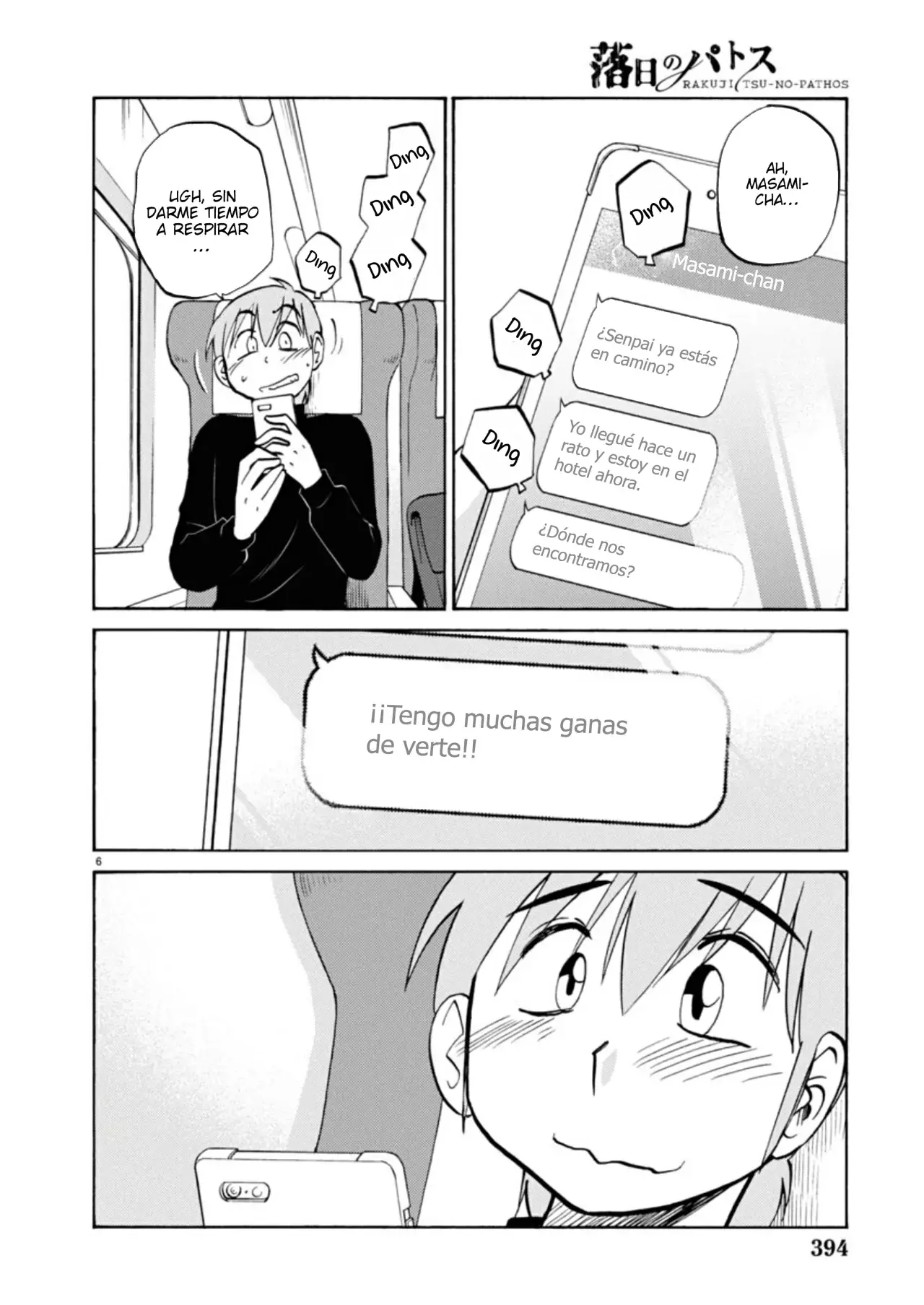 Rakujitsu No Pathos capítulo 124, página 9
