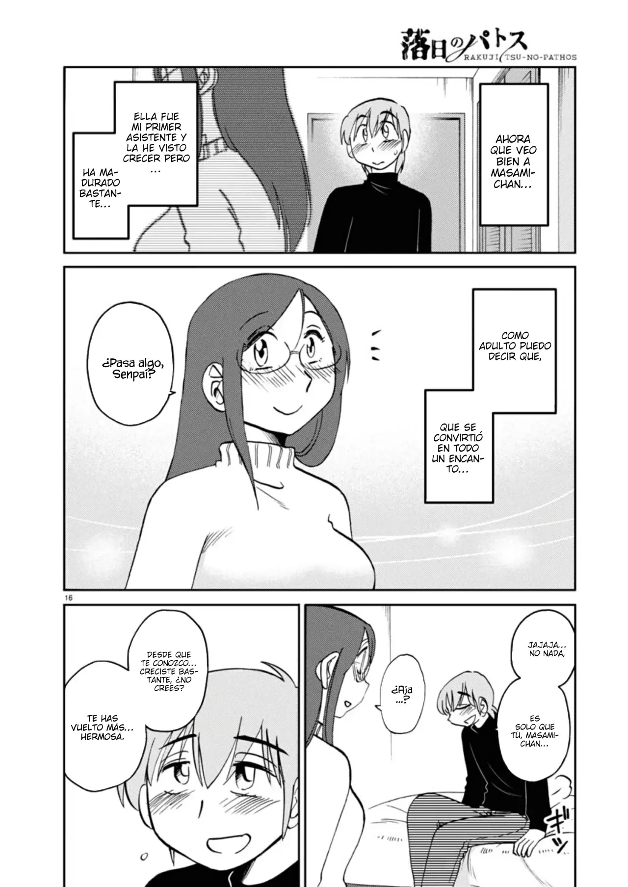 Rakujitsu No Pathos capítulo 124, página 19