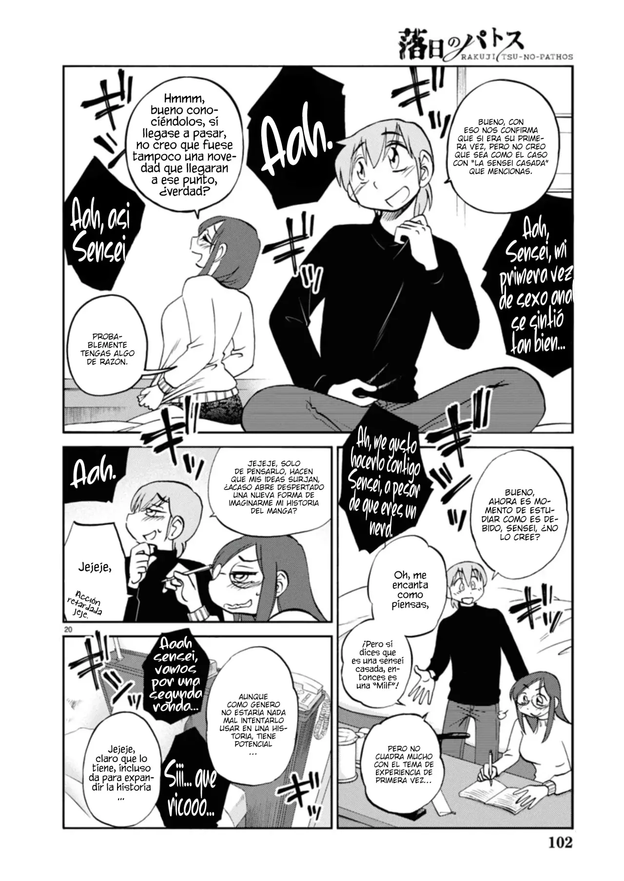 Rakujitsu No Pathos capítulo 126, página 22