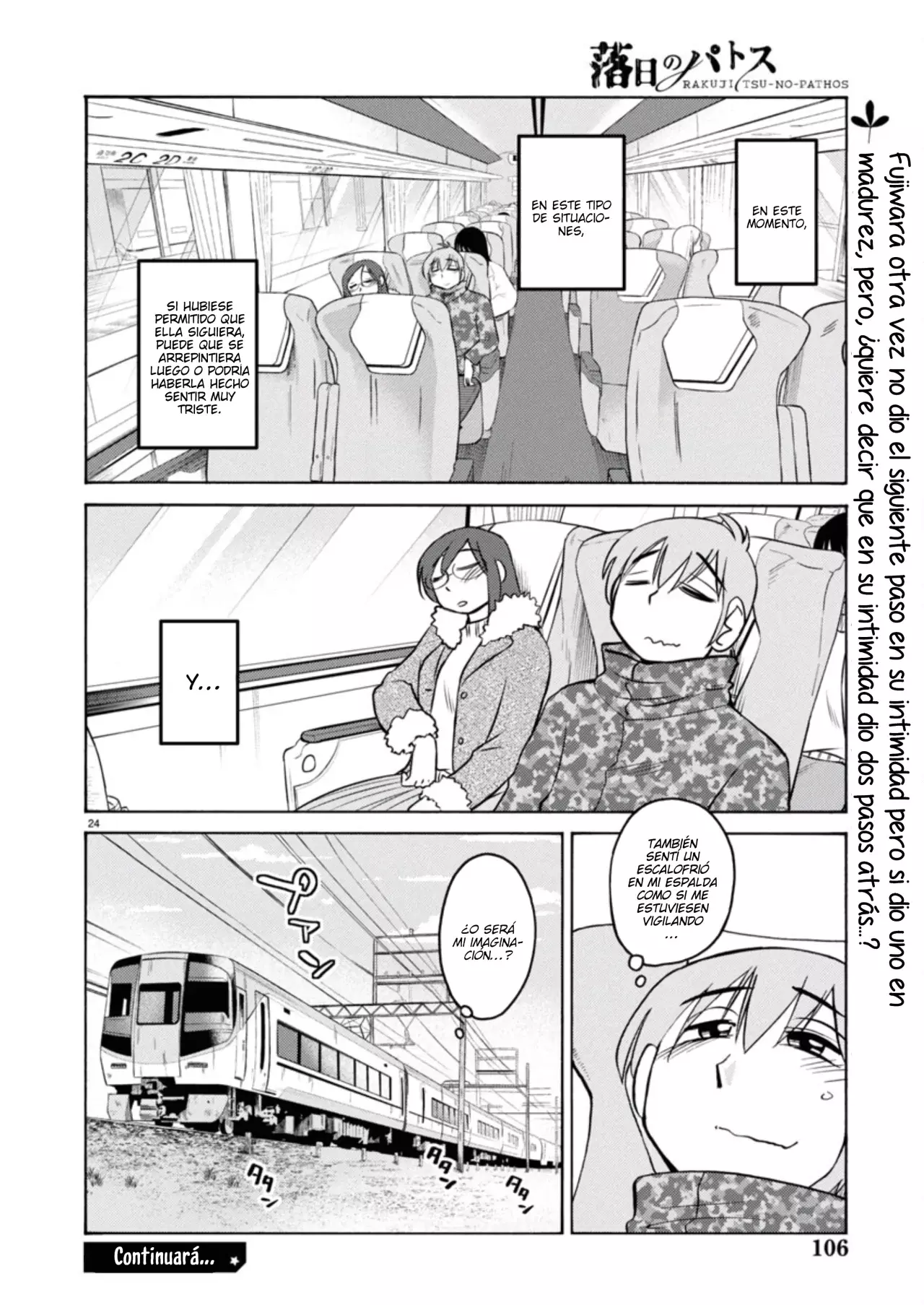 Rakujitsu No Pathos capítulo 126, página 26
