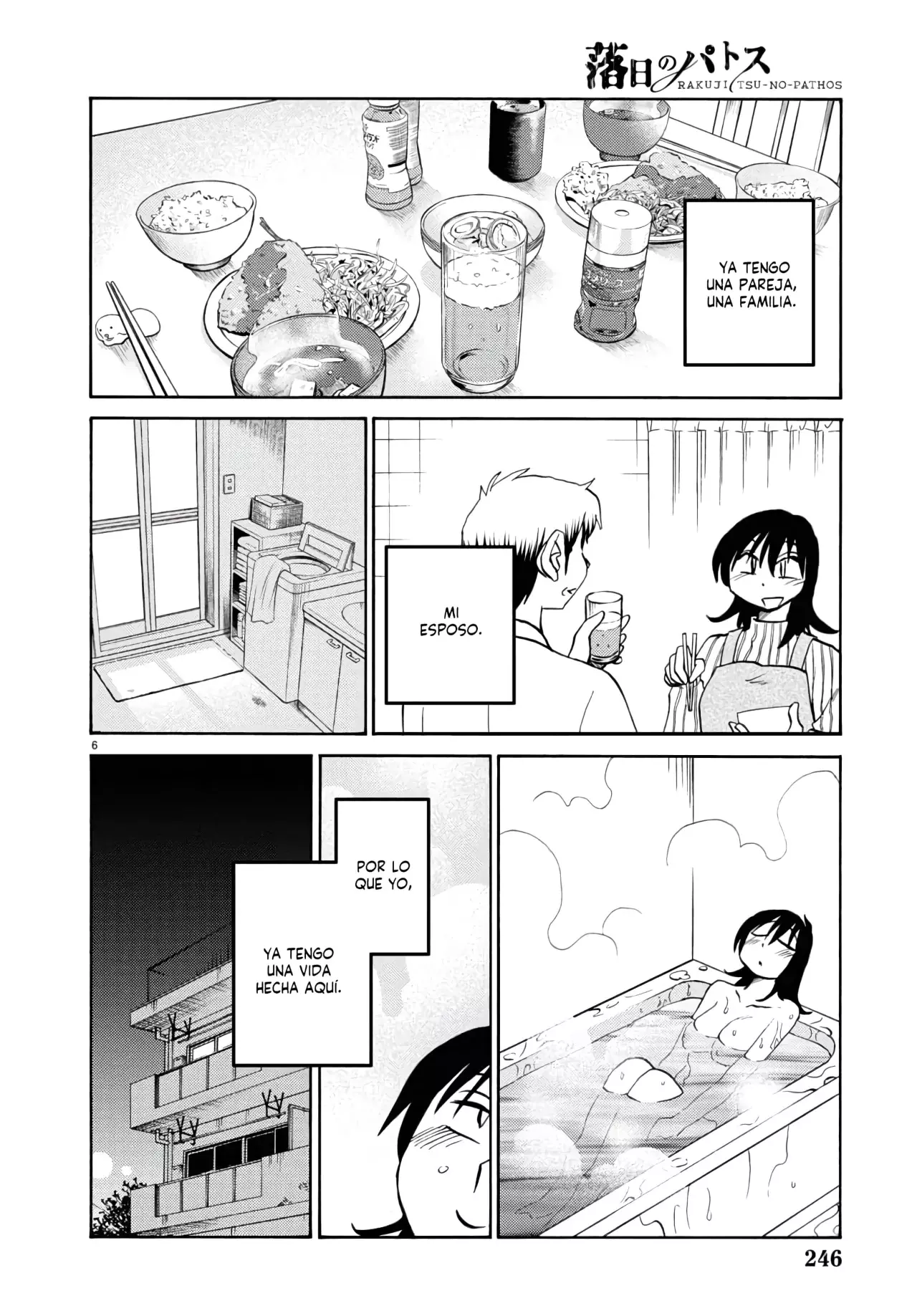 Rakujitsu No Pathos capítulo 127, página 8