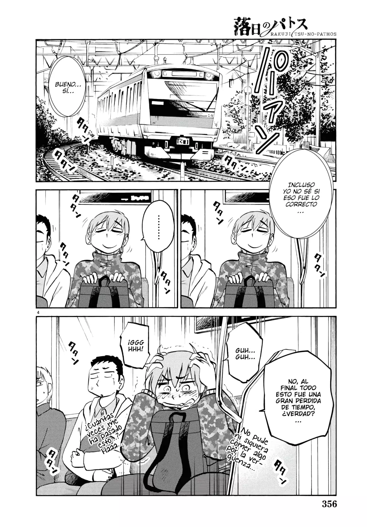 Rakujitsu No Pathos capítulo 128, página 6