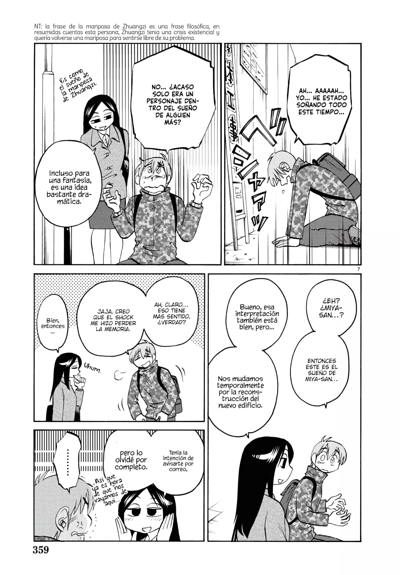 Rakujitsu No Pathos capítulo 128, página 9