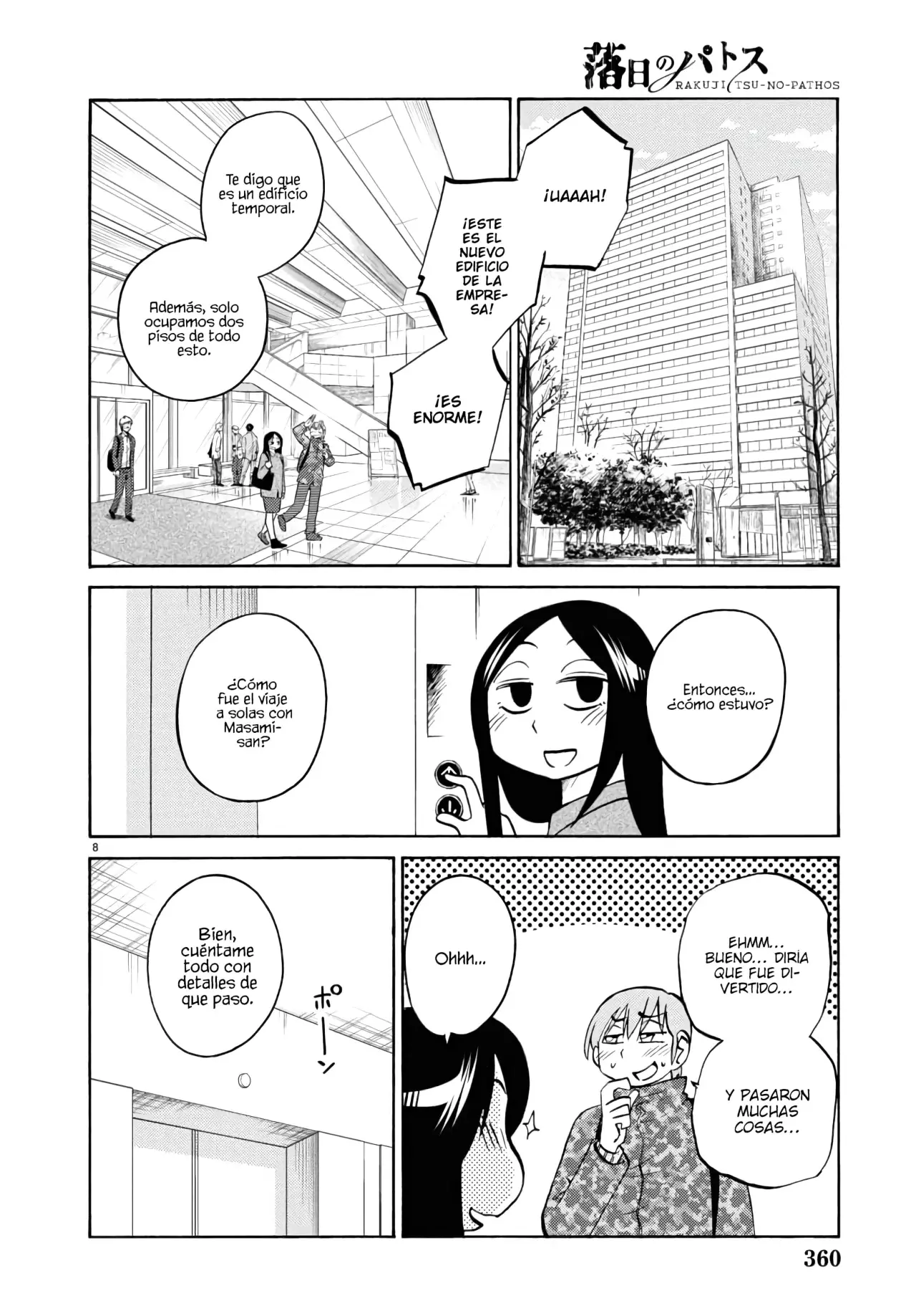 Rakujitsu No Pathos capítulo 128, página 10