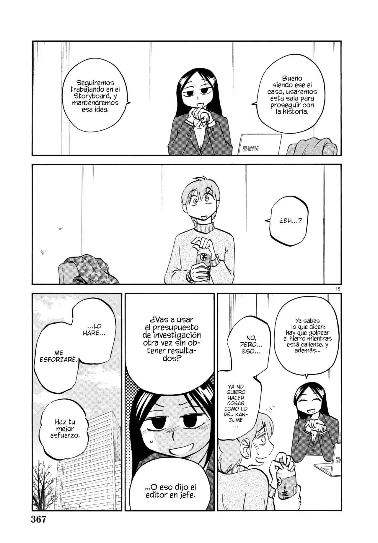 Rakujitsu No Pathos capítulo 128, página 17