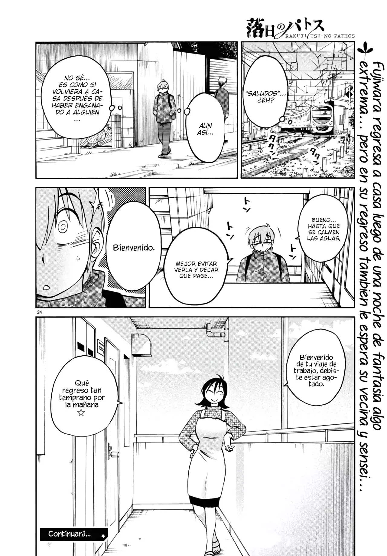 Rakujitsu No Pathos capítulo 128, página 26