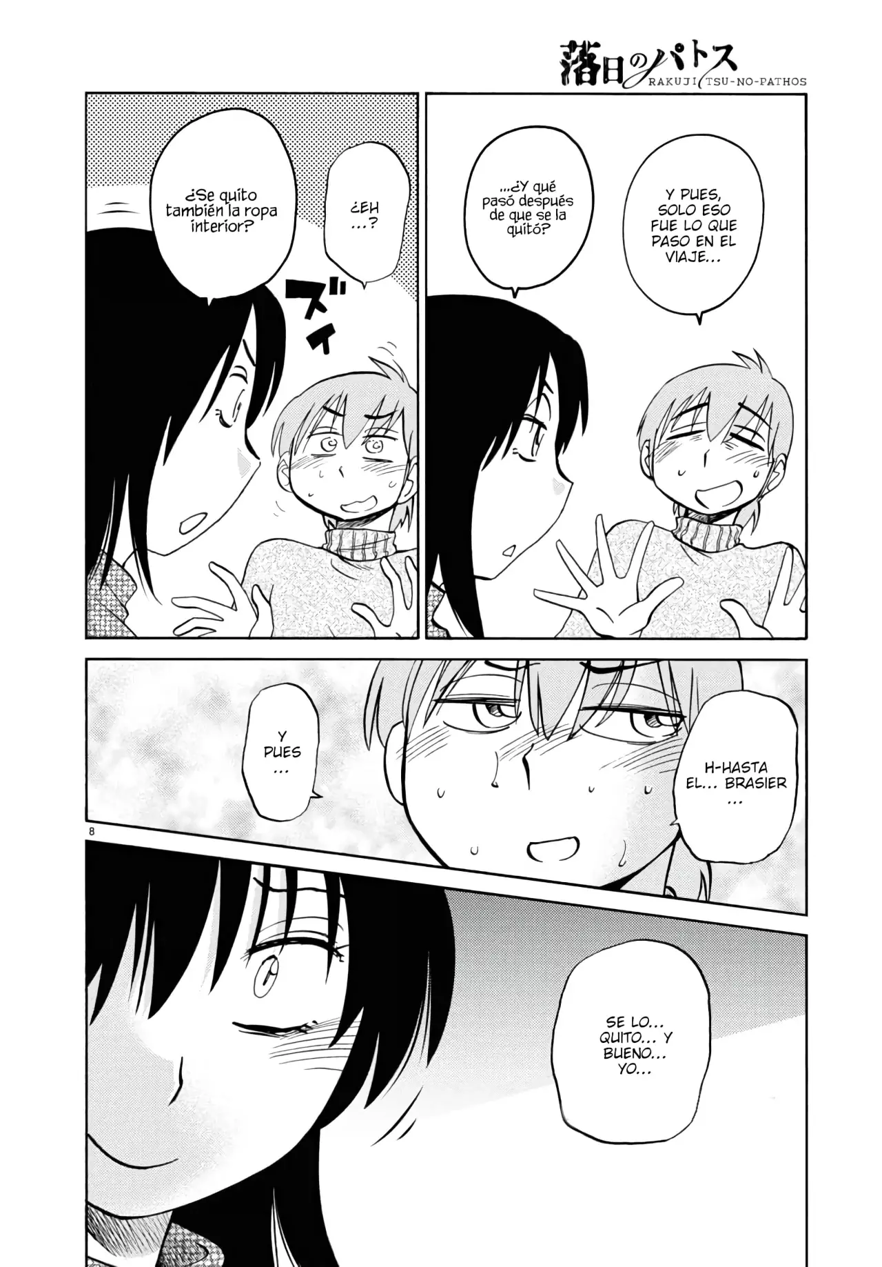 Rakujitsu No Pathos capítulo 129, página 11