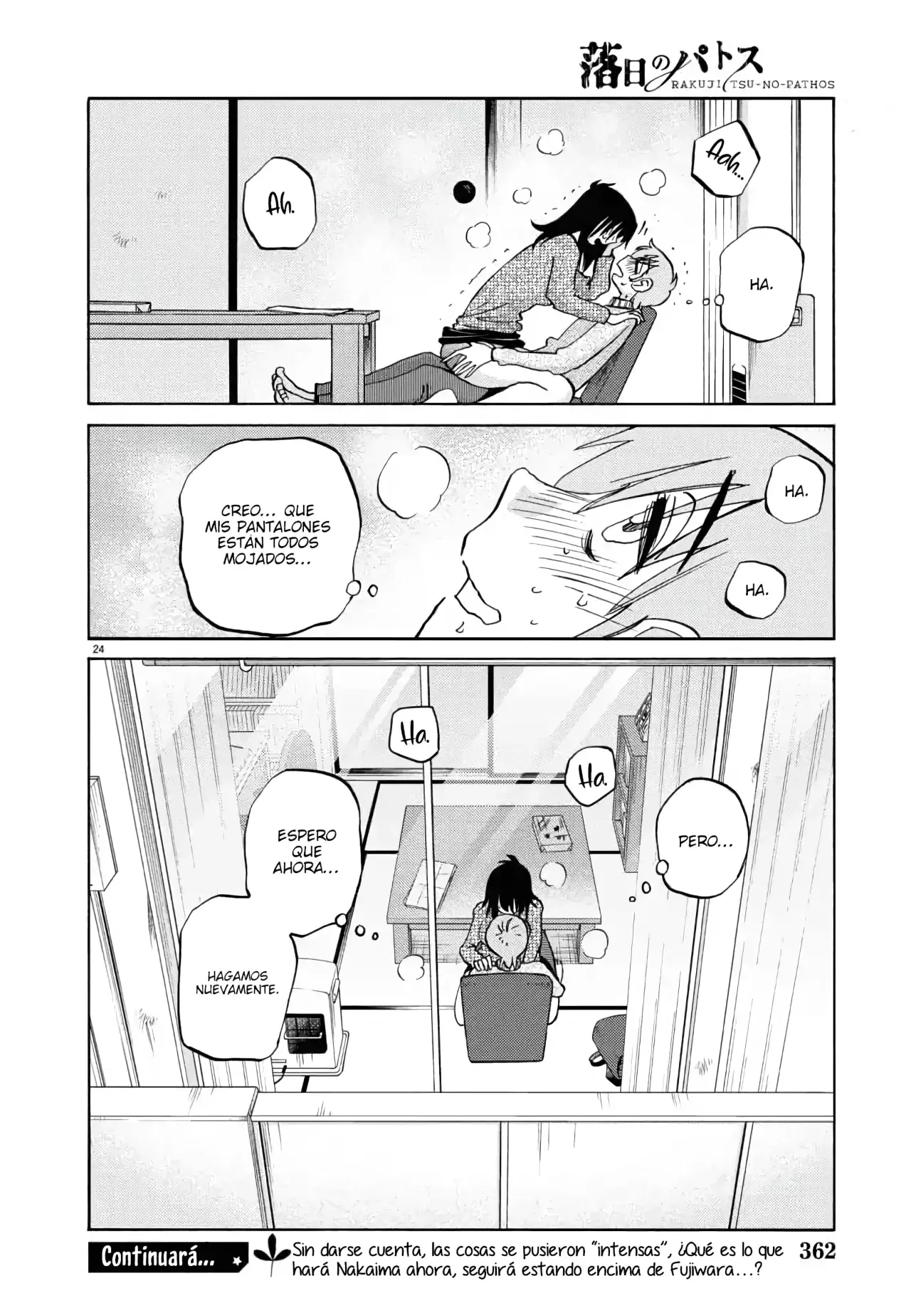 Rakujitsu No Pathos capítulo 130, página 24