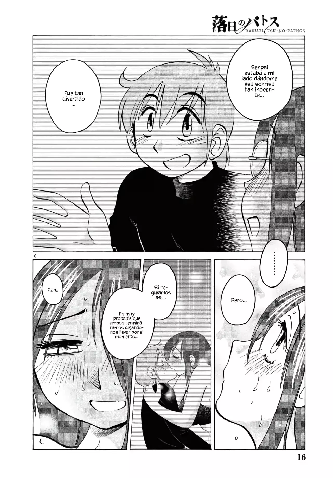 Rakujitsu No Pathos capítulo 131, página 8
