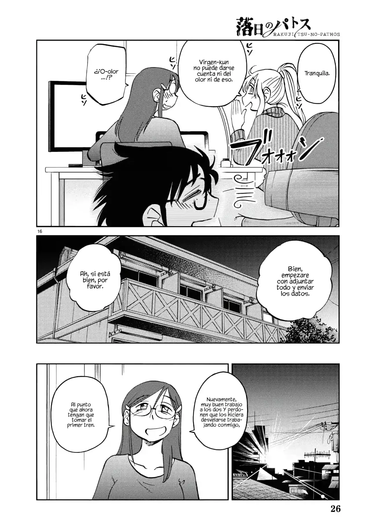 Rakujitsu No Pathos capítulo 131, página 18