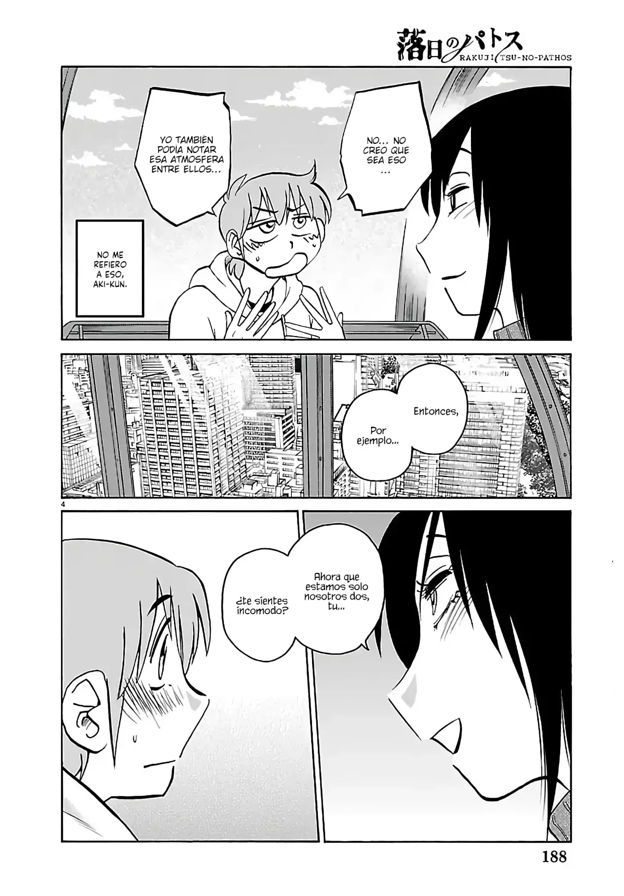 Rakujitsu No Pathos capítulo 133, página 6