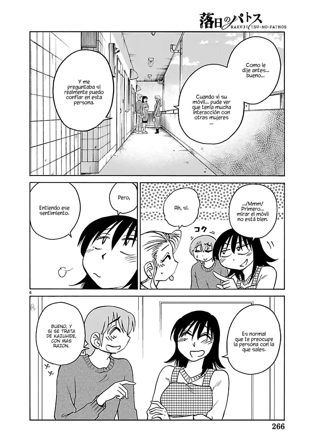 Rakujitsu No Pathos capítulo 134, página 8