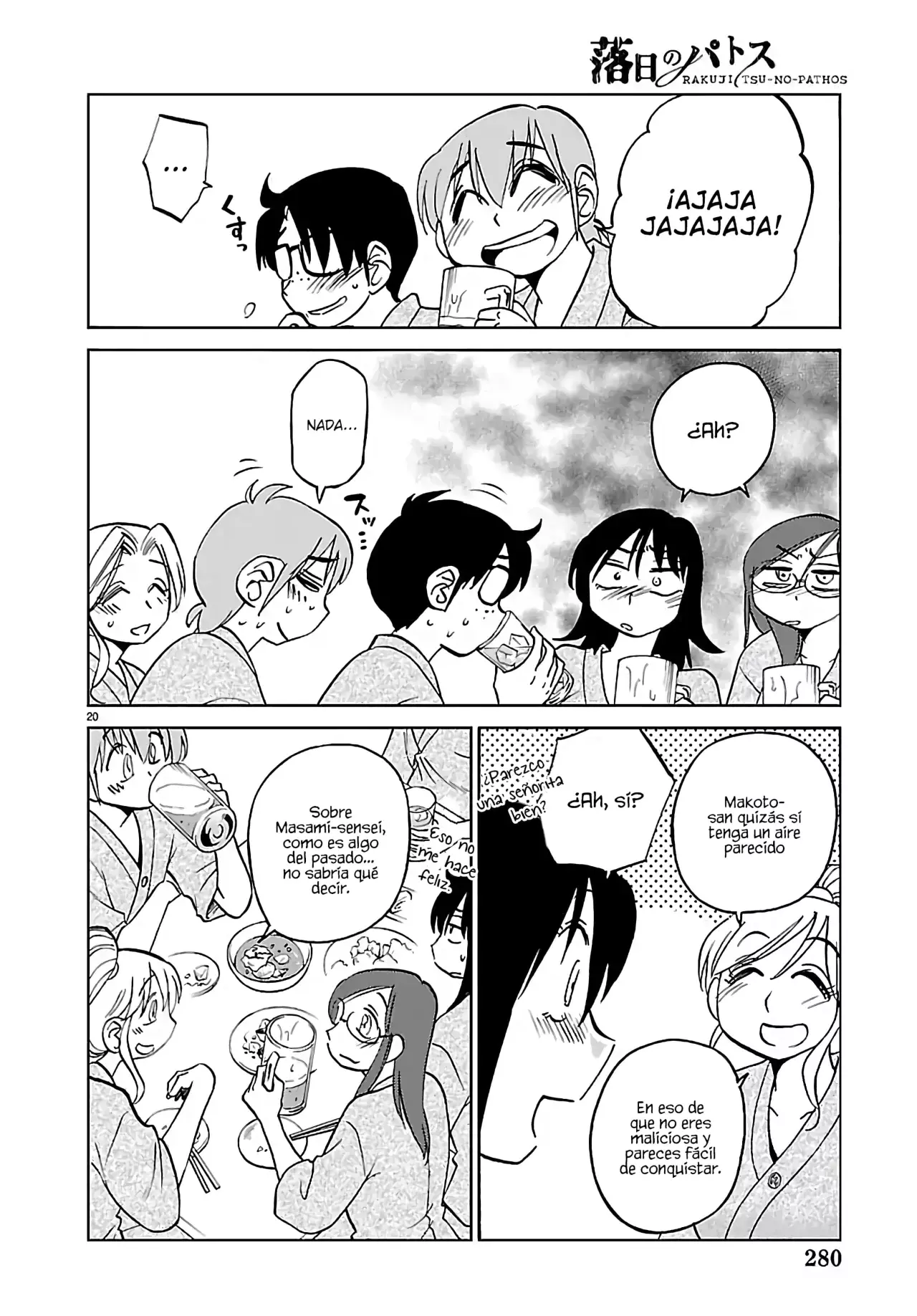 Rakujitsu No Pathos capítulo 134, página 22
