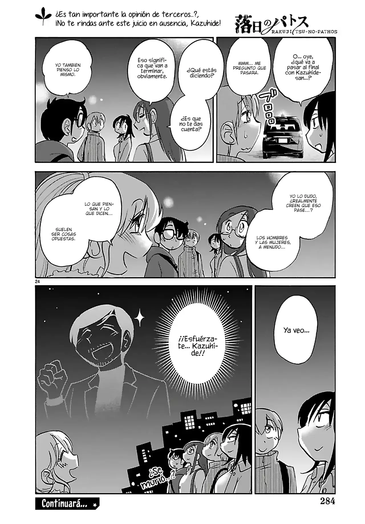 Rakujitsu No Pathos capítulo 134, página 26