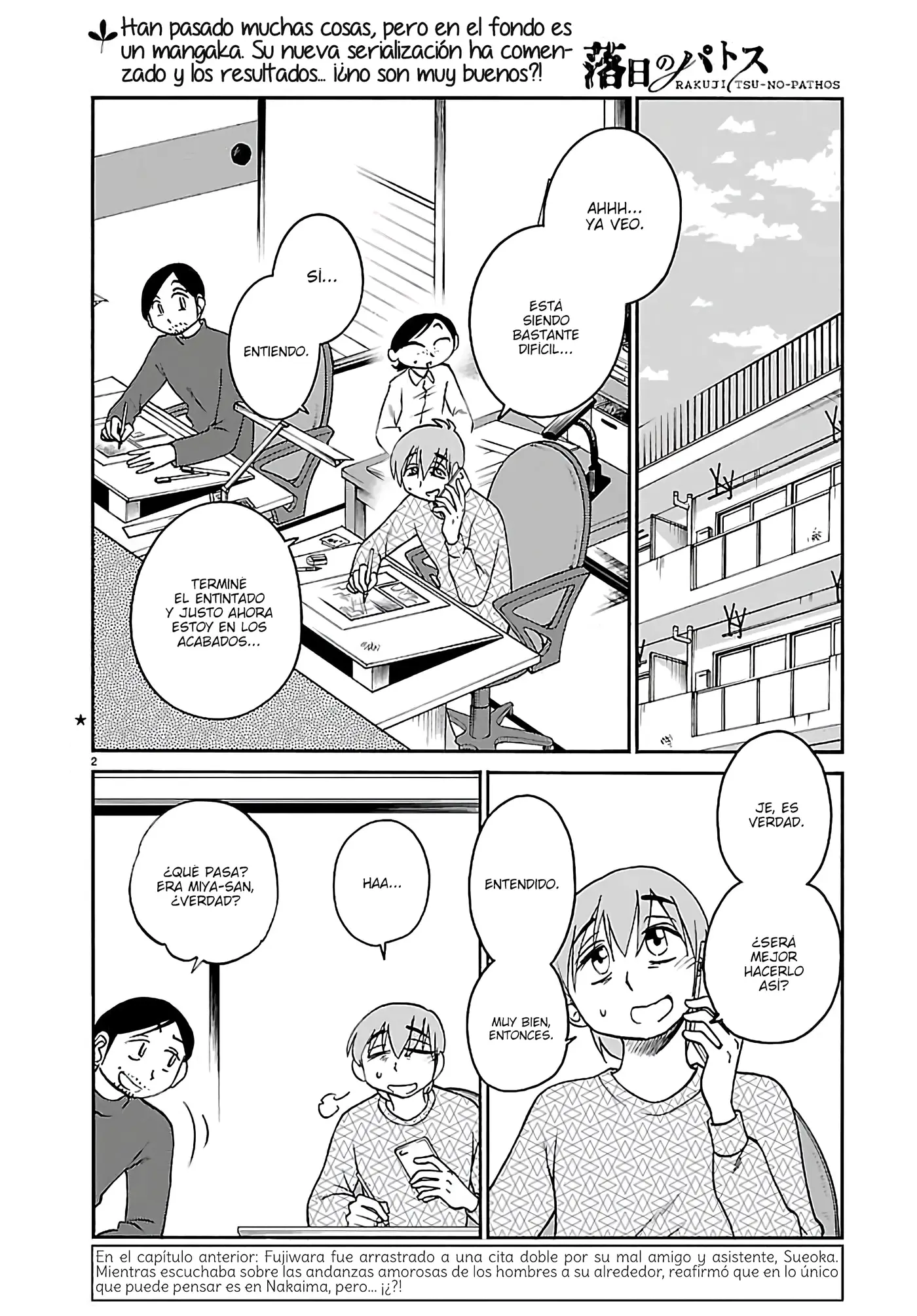 Rakujitsu No Pathos capítulo 136, página 4