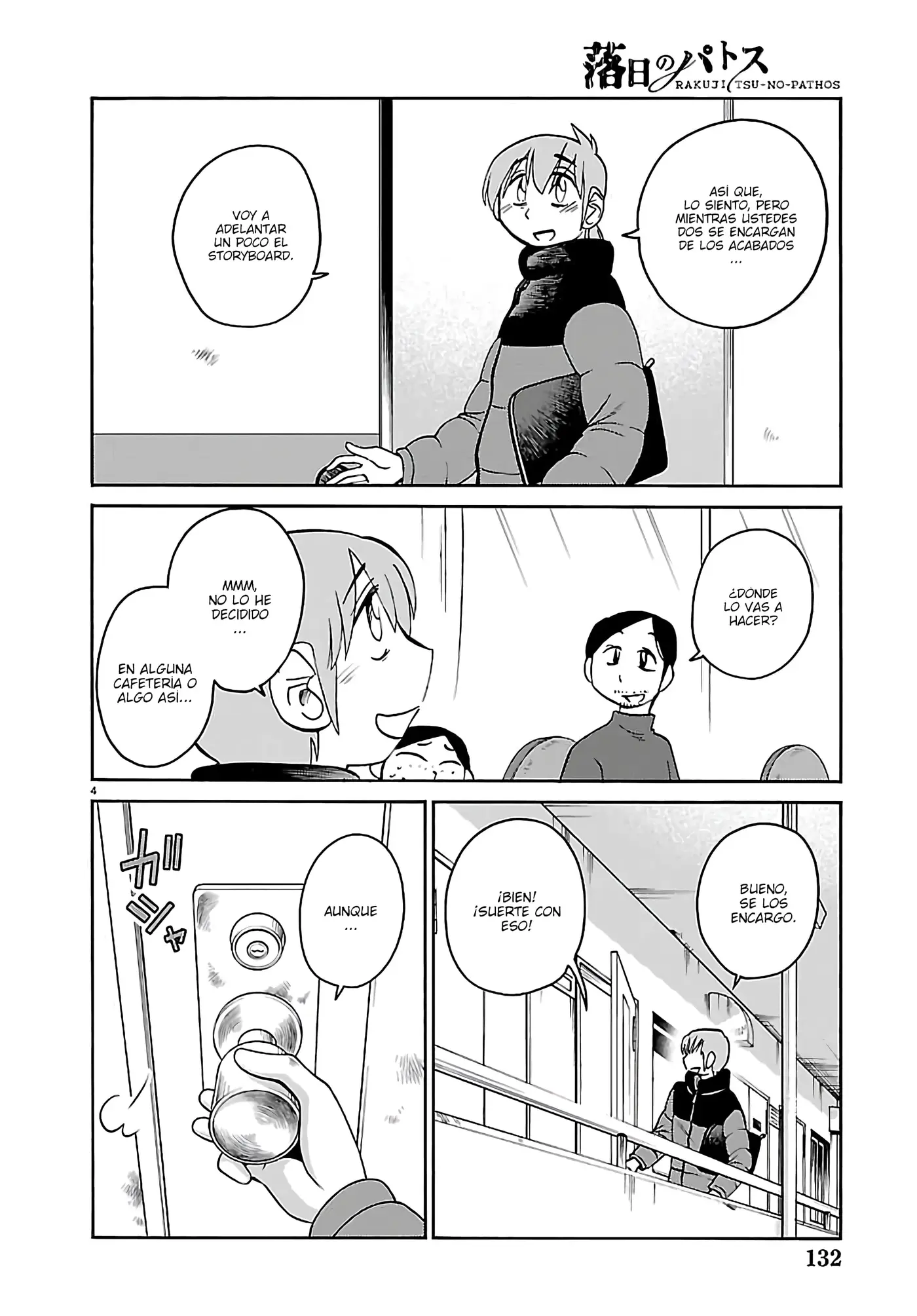 Rakujitsu No Pathos capítulo 136, página 6