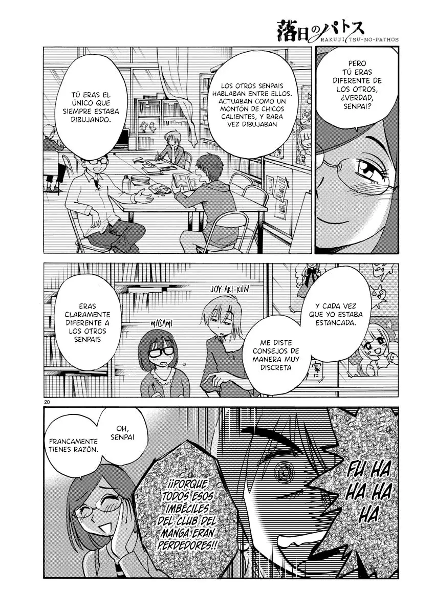 Rakujitsu No Pathos capítulo 44, página 21