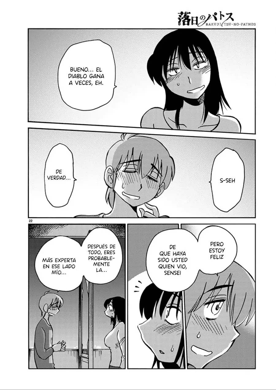 Rakujitsu No Pathos capítulo 56, página 23
