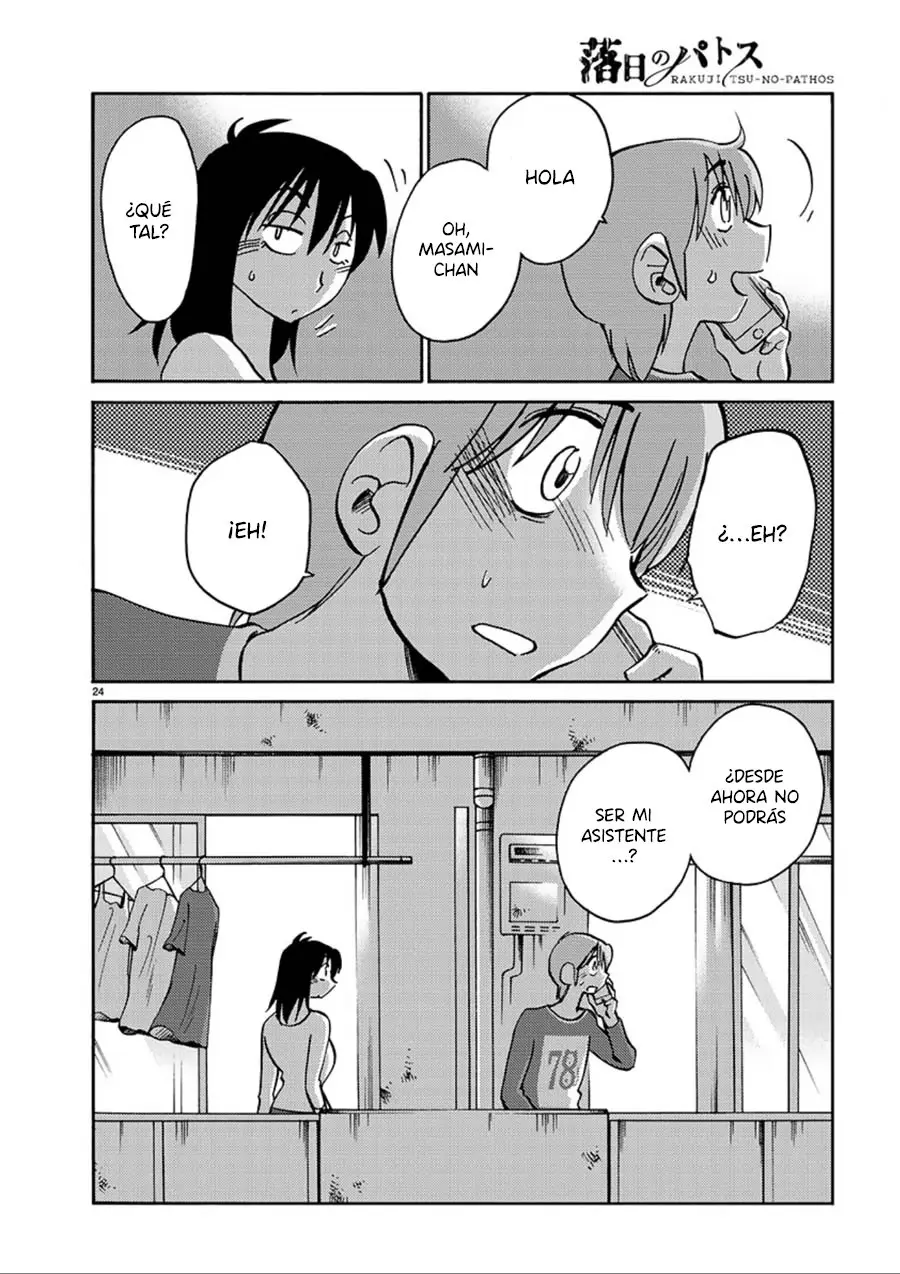 Rakujitsu No Pathos capítulo 56, página 25