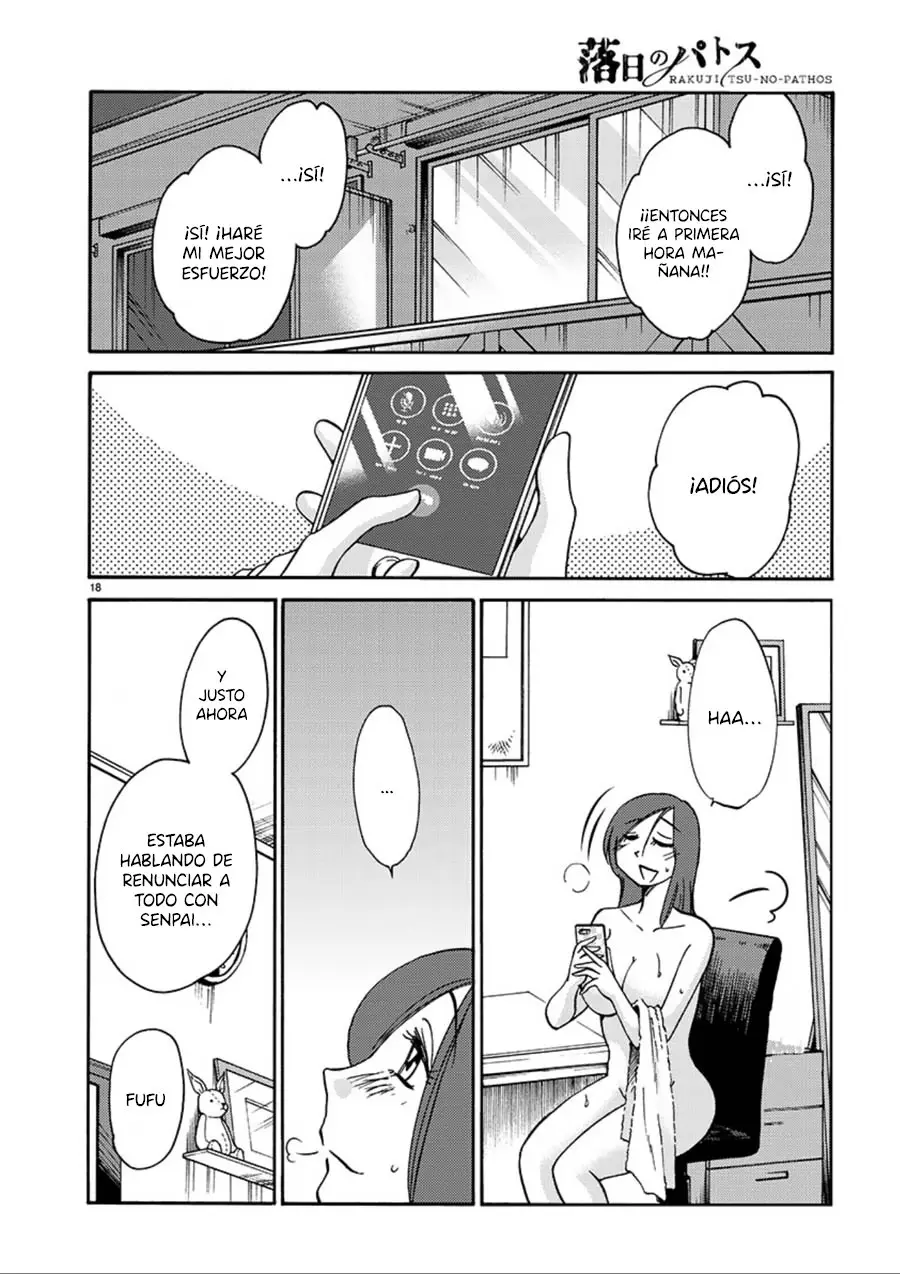 Rakujitsu No Pathos capítulo 57, página 18