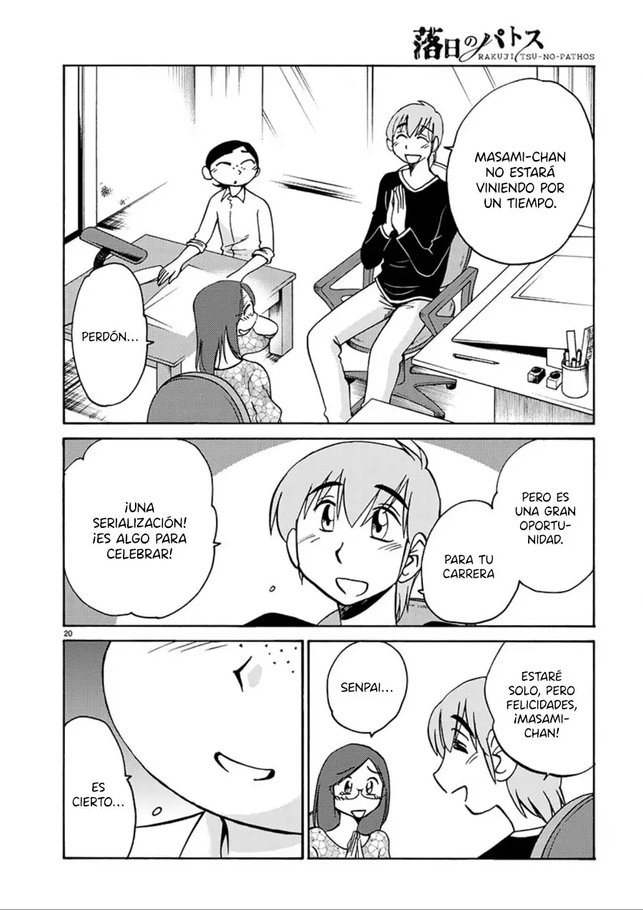 Rakujitsu No Pathos capítulo 57, página 20