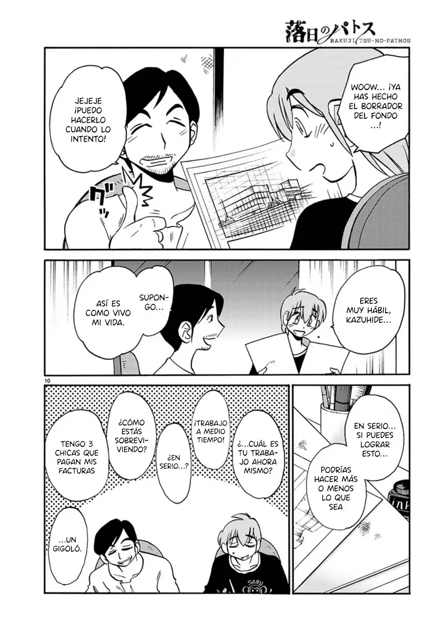 Rakujitsu No Pathos capítulo 58, página 11