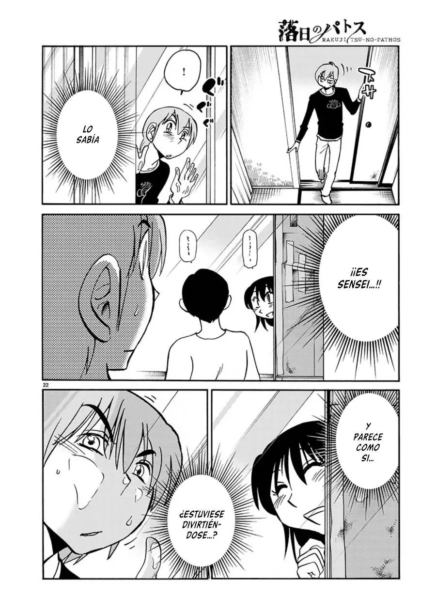 Rakujitsu No Pathos capítulo 58, página 23