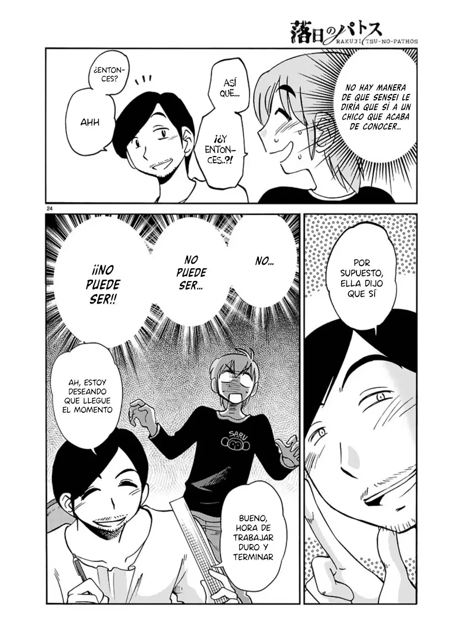 Rakujitsu No Pathos capítulo 58, página 25