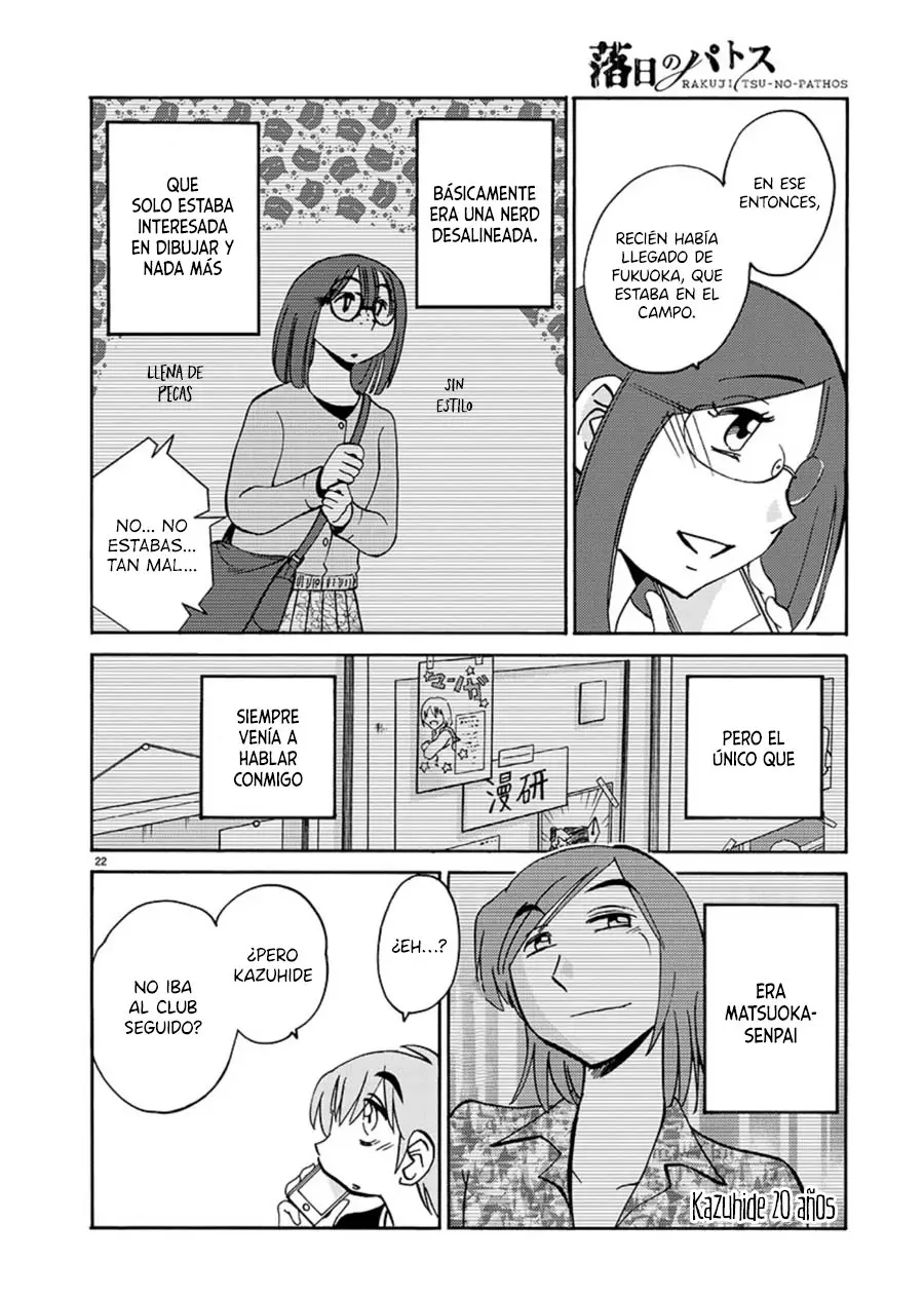 Rakujitsu No Pathos capítulo 59, página 23