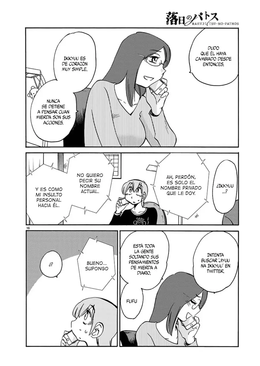 Rakujitsu No Pathos capítulo 60, página 17