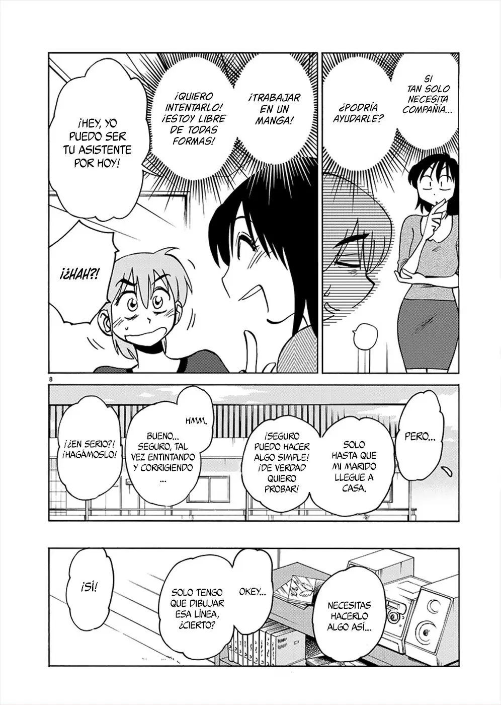 Rakujitsu No Pathos capítulo 70, página 8