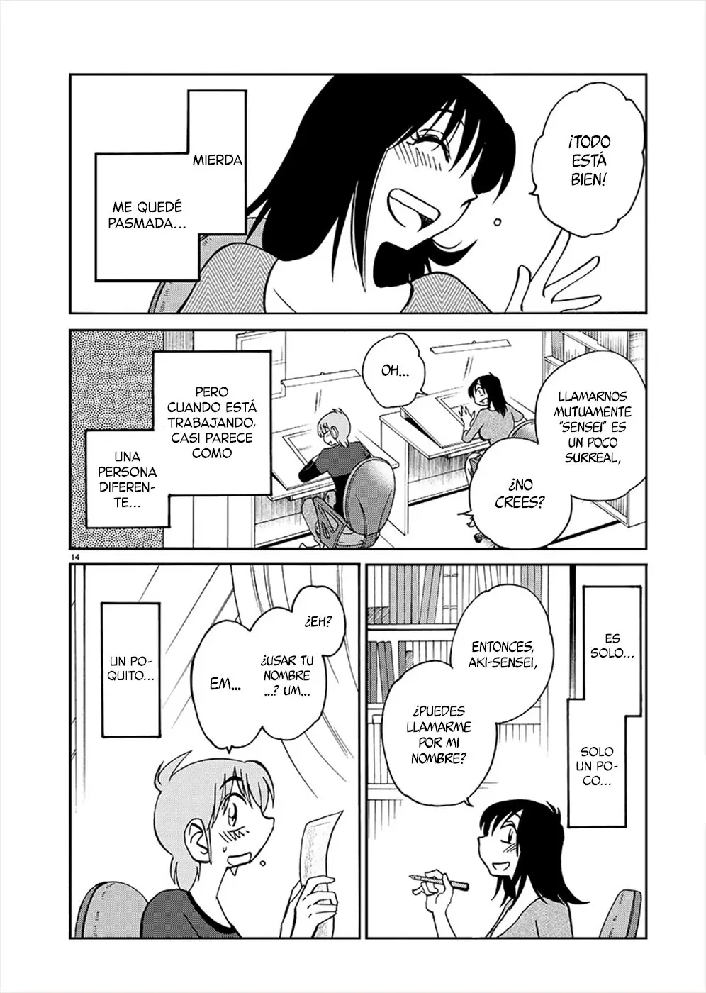 Rakujitsu No Pathos capítulo 70, página 14