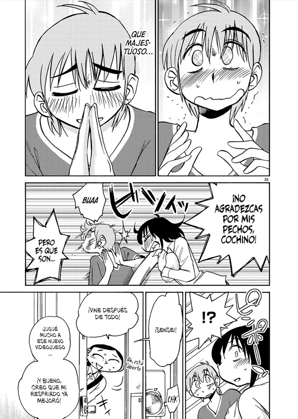 Rakujitsu No Pathos capítulo 72, página 23