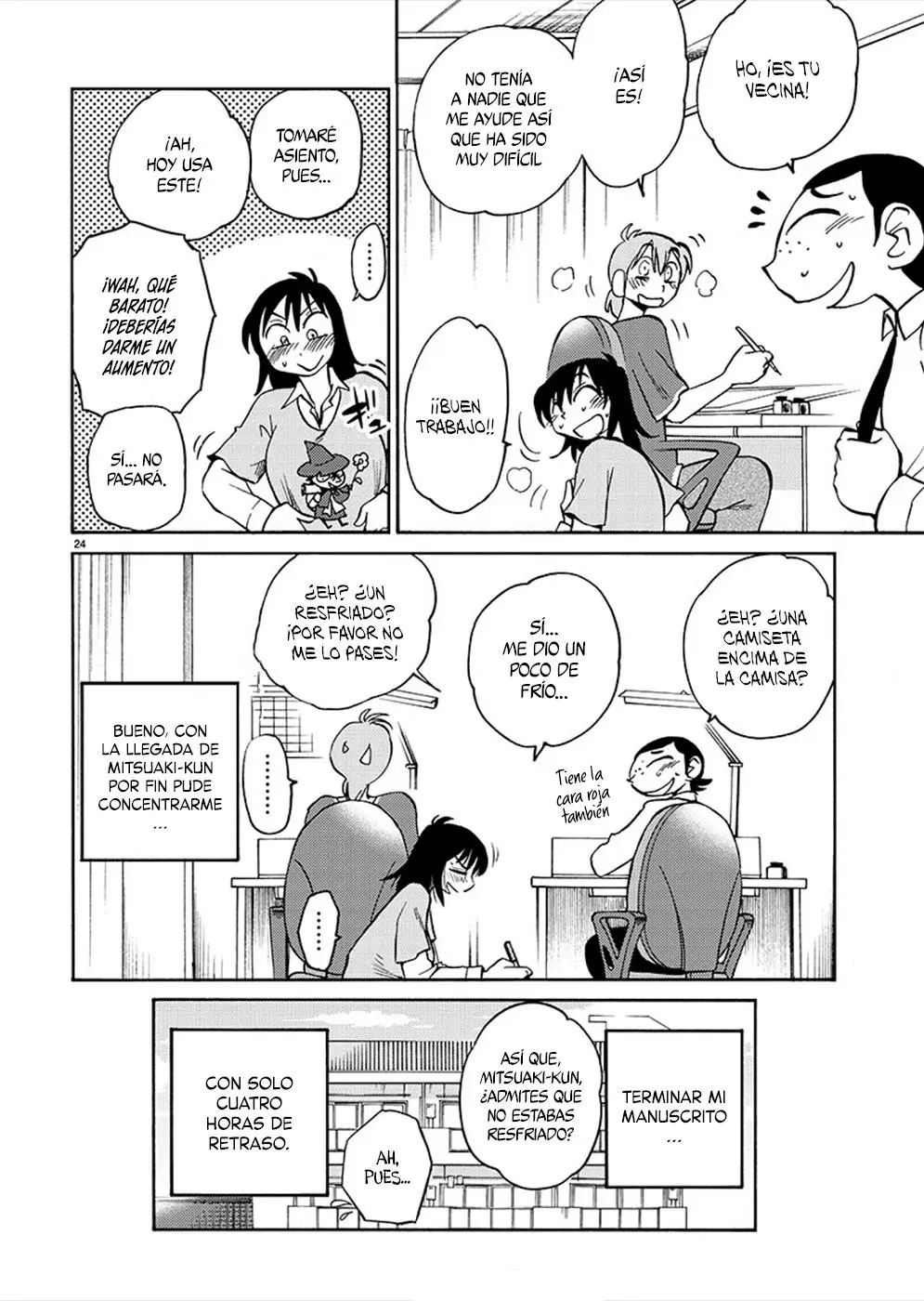 Rakujitsu No Pathos capítulo 72, página 24