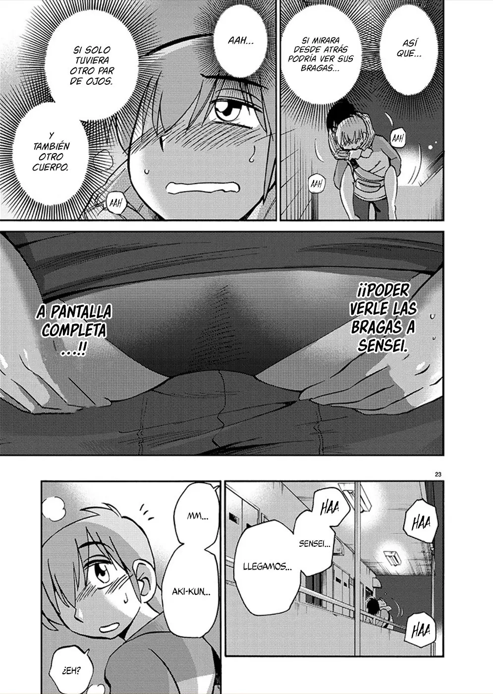 Rakujitsu No Pathos capítulo 74, página 23