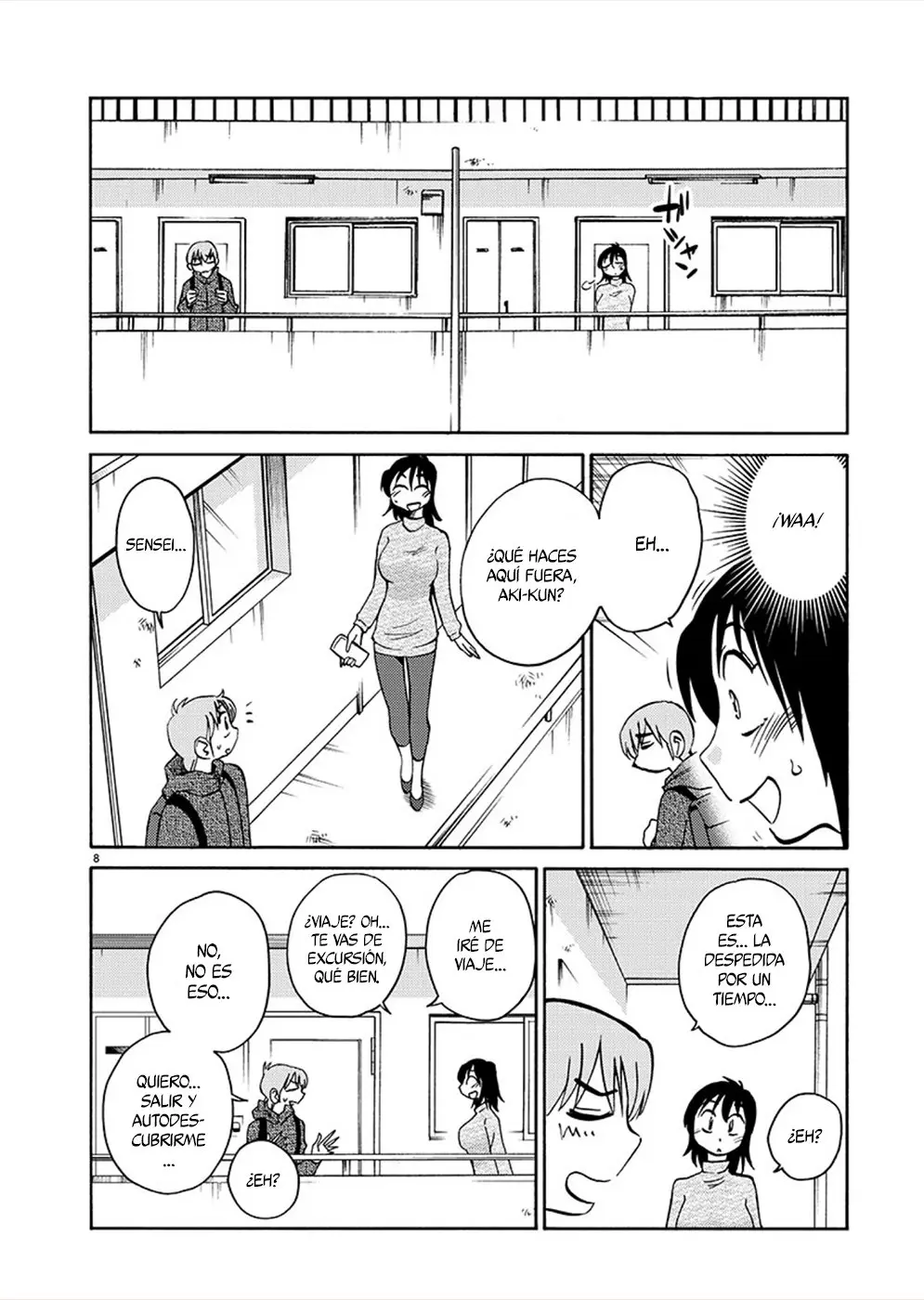 Rakujitsu No Pathos capítulo 78, página 8