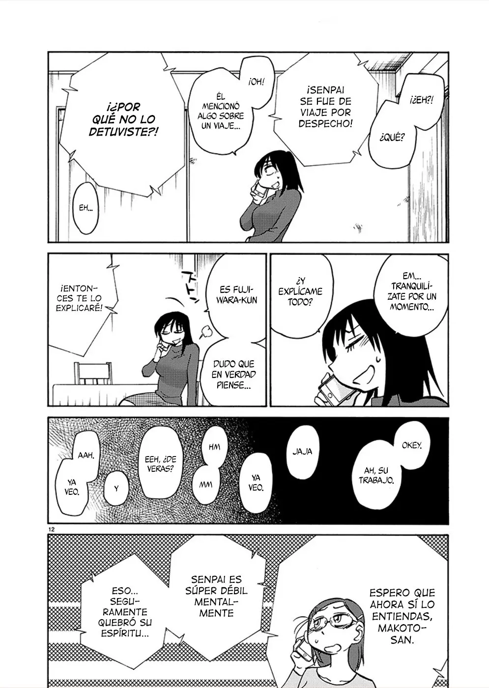 Rakujitsu No Pathos capítulo 78, página 12