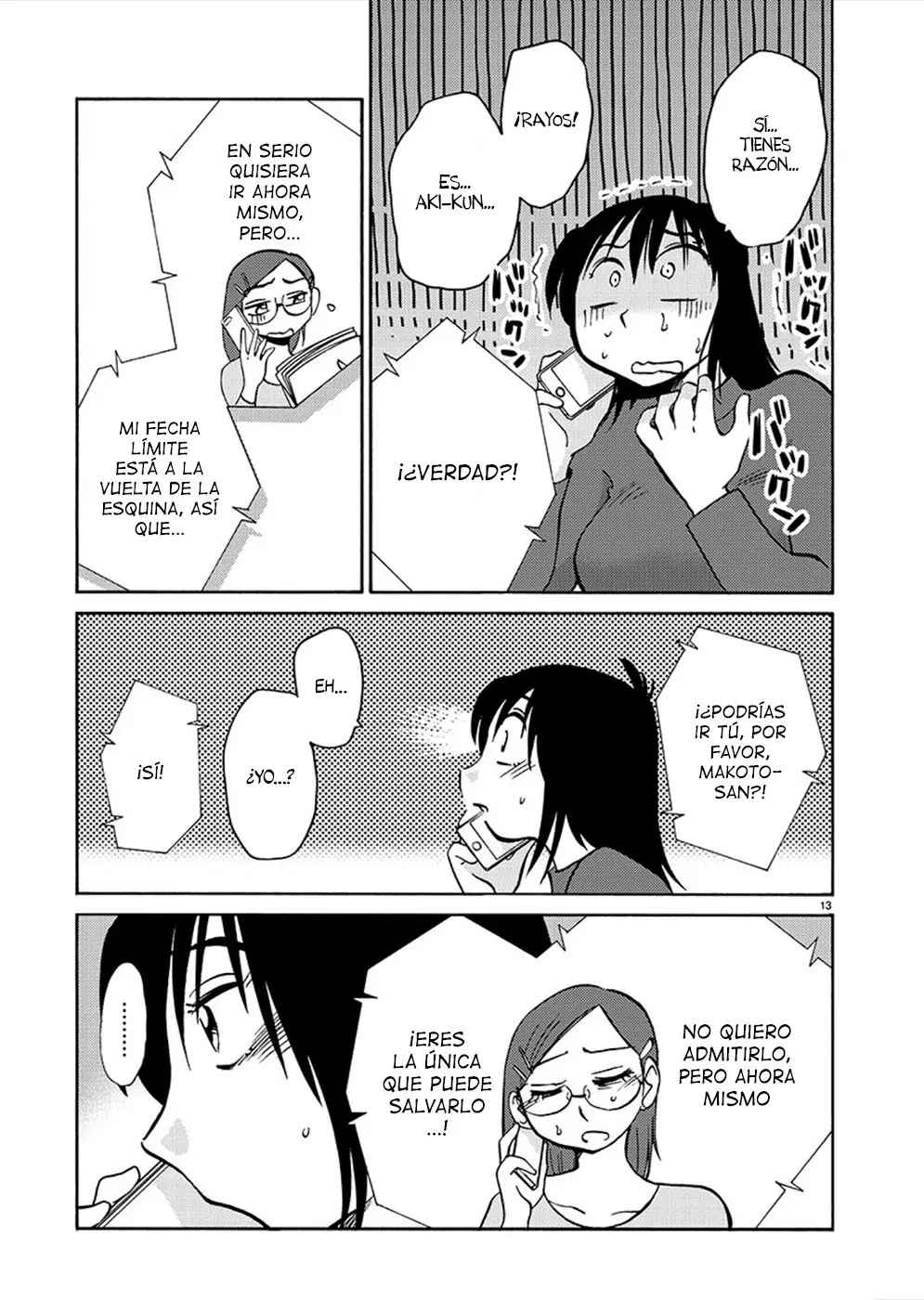 Rakujitsu No Pathos capítulo 78, página 13