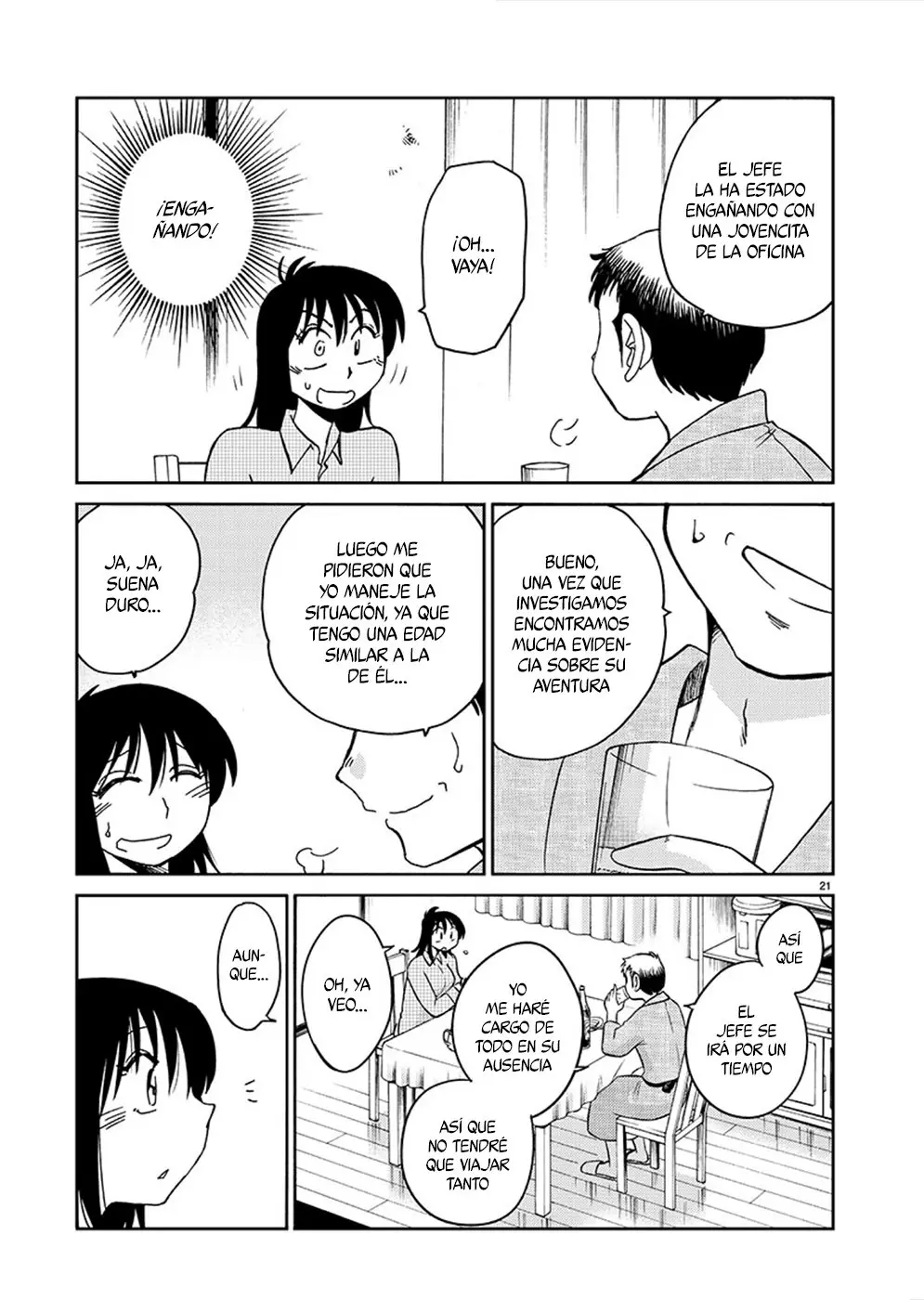 Rakujitsu No Pathos capítulo 80, página 21