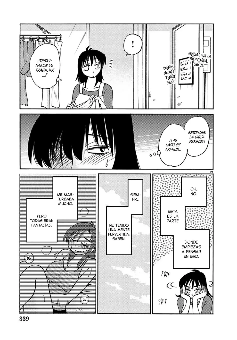 Rakujitsu No Pathos capítulo 88, página 21