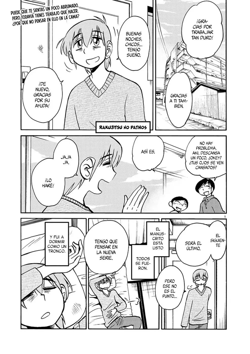 Rakujitsu No Pathos capítulo 90, página 2