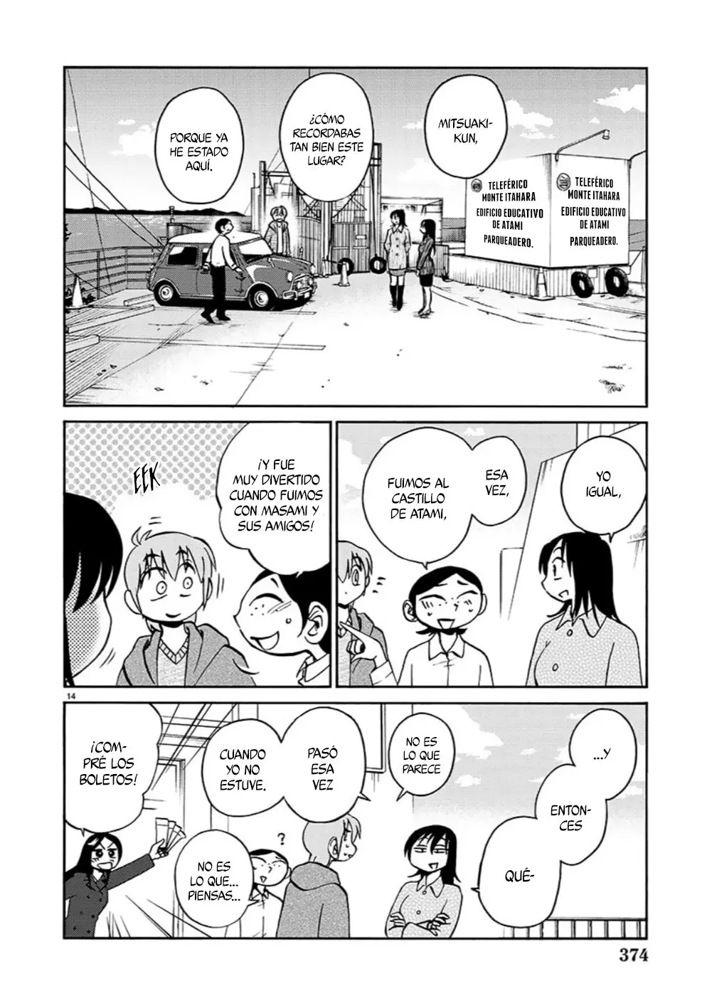Rakujitsu No Pathos capítulo 97, página 15