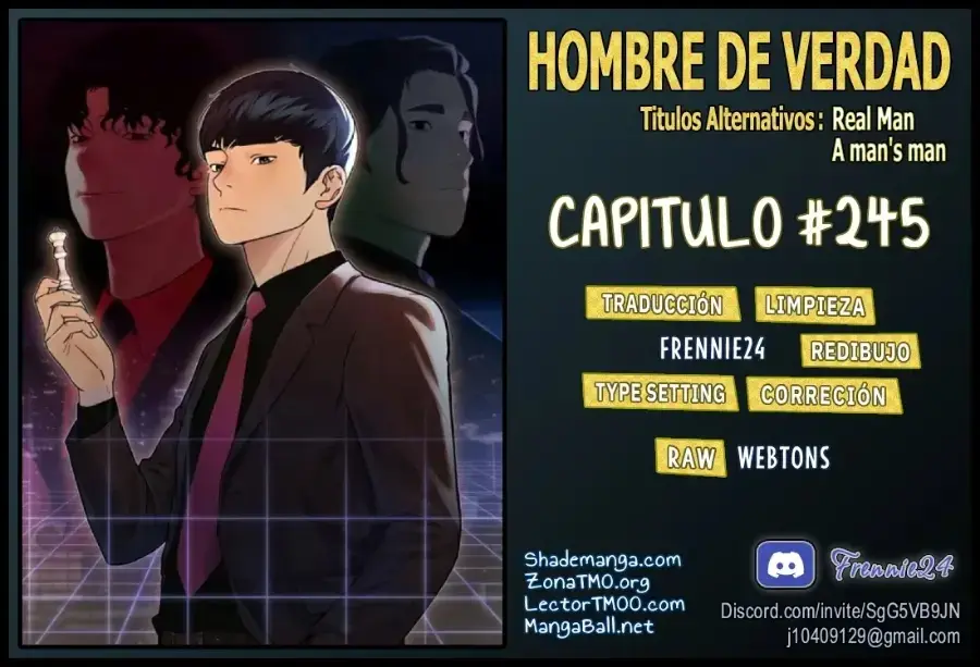 Real Man capítulo 245, página 1