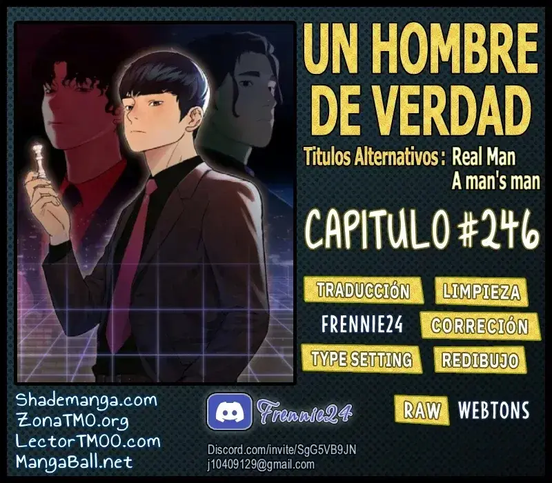 Real Man capítulo 246, página 1