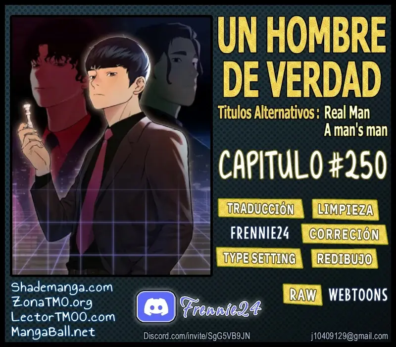 Real Man capítulo 250, página 1