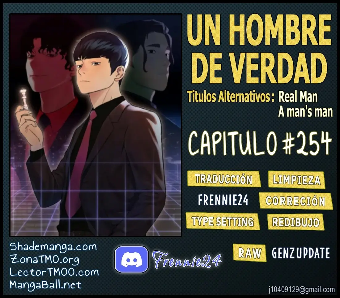 Real Man capítulo 254, página 1